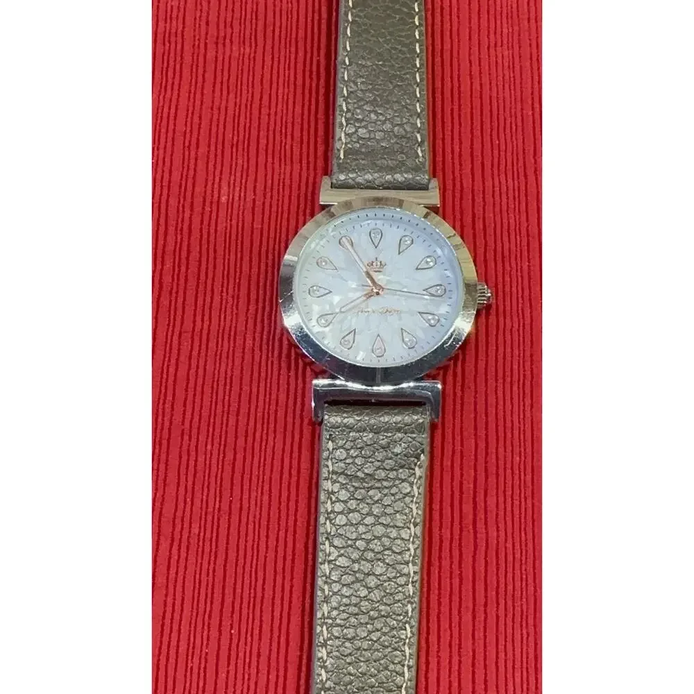 Premier Designs PP1287 Women's Watch 35mm w/Brown‎ & Green Reversible Band